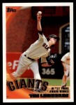 #9 NL Cy Young Award Winner Tim Lincecum 