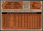 1972 Topps #119 Marty Perez<br />B72T 08 8309<br /><a class='button AddToCart' data-ajax='true' data-ajax-mode='replace' data-ajax-update='#cart-info' href='/AddToCart?itemId=5535089&quantity=1&type=0'>Add To Cart</a>