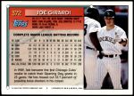 1994 Topps #372 Joe Girardi<br />B94T 00 9723<br /><a class='button AddToCart' data-ajax='true' data-ajax-mode='replace' data-ajax-update='#cart-info' href='/AddToCart?itemId=5539239&quantity=1&type=0'>Add To Cart</a>