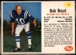 #77 Bob Boyd 