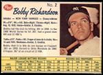 #2 Bobby Richardson 