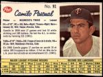 #91 Camilo Pascual 