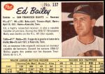 #137 Ed Bailey 