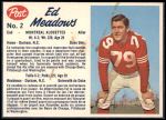 #2 Ed Meadows 