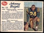 #115 Johnny Bright 