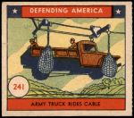 #241 Army Truck Rides Cable  