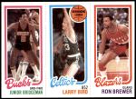 146 / 31 / 198 Junior Bridgeman / Larry Bird / Ron Brewer 