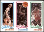 34 / 164 / 23 Larry Bird / Bill Cartwright / John Drew 