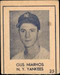#25 Gus Niarhos 