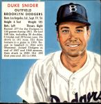 #21 Duke Snider No Tab 