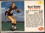 #2 Boyd Dowler 