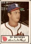 #21 Eddie Mathews 