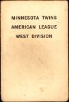 Minnesota Twins Team  