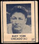 #27 Rudy York 