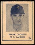 #24 Frank Crosetti 