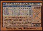 1978 Topps #366 Larry Milbourne<br />B78T 08 1140<br /><a class='button AddToCart' data-ajax='true' data-ajax-mode='replace' data-ajax-update='#cart-info' href='/AddToCart?itemId=5730713&quantity=1&type=0'>Add To Cart</a>