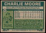 1977 Topps #382 Charlie Moore<br />B77T 08 2847<br /><a class='button AddToCart' data-ajax='true' data-ajax-mode='replace' data-ajax-update='#cart-info' href='/AddToCart?itemId=5740879&quantity=1&type=0'>Add To Cart</a>