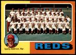 #531 Reds Team Checklist Sparky Anderson 
