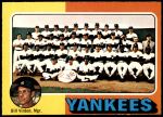 #611 Yankees Team Checklist Bill Virdon 