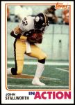 #220 In Action John Stallworth 