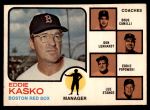 #131 Red Sox Leaders Doug Camilli / Eddie Kasko / Don Lenhardt / Eddie Popowski / Lee Stange 