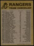 1974 Topps Red Team Checklist  Texas Rangers Red Team Checklist<br />B74T 07 9384<br /><a class='button AddToCart' data-ajax='true' data-ajax-mode='replace' data-ajax-update='#cart-info' href='/AddToCart?itemId=5759636&quantity=1&type=0'>Add To Cart</a>
