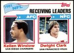 #258 Receiving Leaders Kellen Winslow / Dwight Clark 