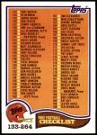 #526 Checklist 133-264  