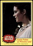 #190 Carrie Fisher as Princess Leia  