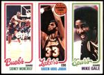 151 / 133 / 207 Sidney Moncrief / Kareem Abdul-Jabbar / Mike Gale 