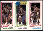 191 / 11 / 136 Walter Davis / George Gervin / Jim Chones 