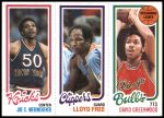 169 / 218 / 42 Joe Meriweather / World B. Free / David Greenwood 