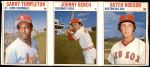 Garry Templeton / Johnny Bench / Butch Hobson 