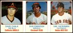 Dave Chalk / Dave Concepcion / Carl Yastrzemski 