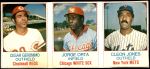 Cesar Geronimo / Jorge Orta / Cleon Jones 