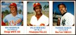 Ken Henderson / Willie Montanez / Thurman Munson 