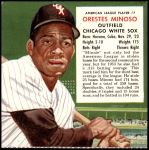 #7 Minnie Minoso No Tab  