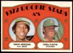 #268 A's Rookies Dwain Anderson / Chris Floethe 