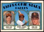 #457 Padres Rookies Derrel Thomas / Mike Ivie / Darcy Fast 