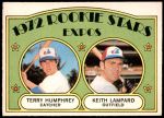 #489 Expos Rookies Terry Humphrey / Keith Lampard 
