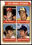 #599 Rookie Pitchers Dave Freisleben / Ron Diorio / Frank Riccelli / Greg Shanahan 