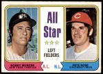 #336 All-Star Left Fielders Bobby Murcer / Pete Rose 