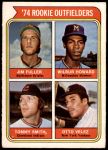 #606 Rookie Outfielders Jim Fuller / Wilbur Howard / Tommy Smith / Otto Velez 