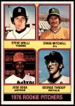#591 Rookie Pitchers Steve Grilli / Craig Mitchell / Jose Sosa / George Throop 
