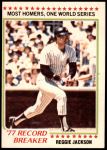 #242 Record Breaker Reggie Jackson
