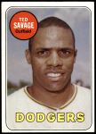 #471 Ted Savage White Name 