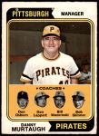 #489 Pirates Leaders Danny Murtaugh / Don Leppert / Bill Mazeroski / Don Osborn / Bob Skinner 