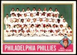 #384 Phillies Team Checklist Danny Ozark 