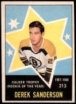 #213 Calder Cup Derek Sanderson 