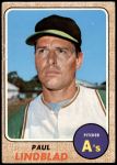 #127 Paul Lindblad Milton Bradley 